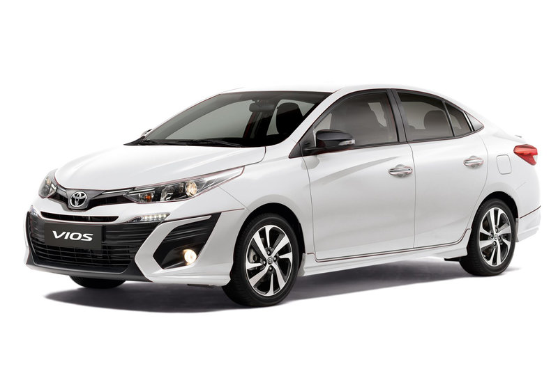 a toyota vios sedan available as free car hire